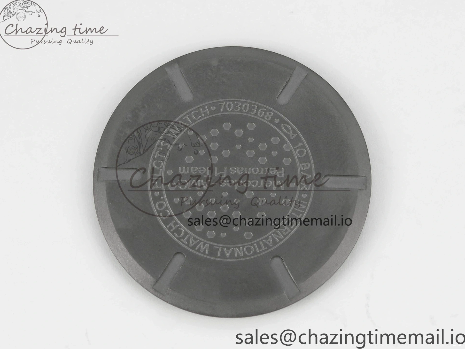 MIROTIME 1227 Pilot Mark XX BLSF 1:1 Best Edition Black Blue Dial on Blue Rubber Strap MIYOTA Sleek 6989